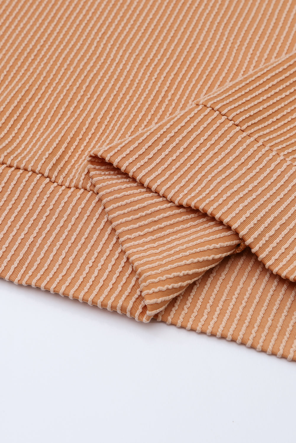Wholesale Black Color Block Corduroy Long Sleeve Tops.