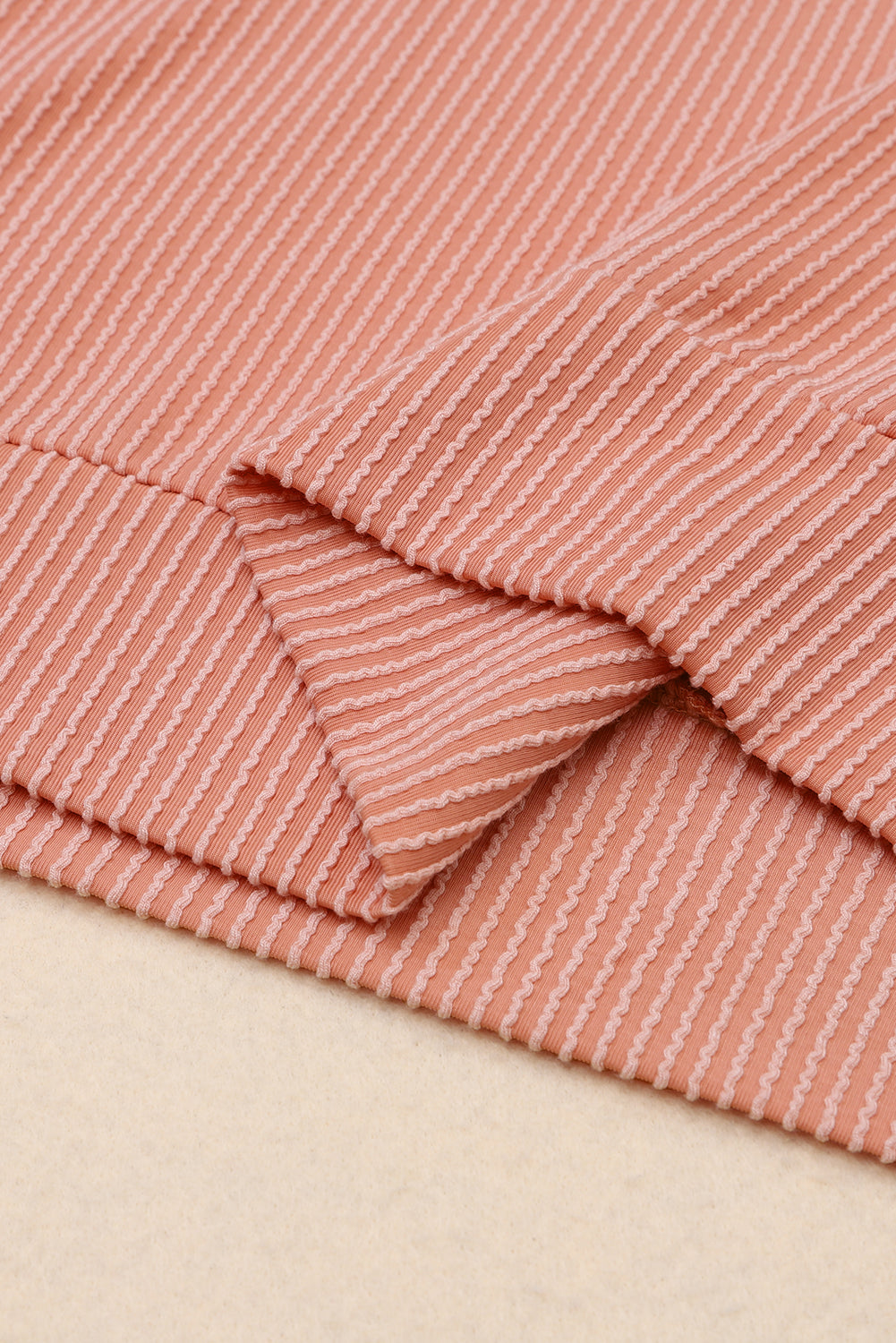 Wholesale Black Color Block Corduroy Long Sleeve Tops.