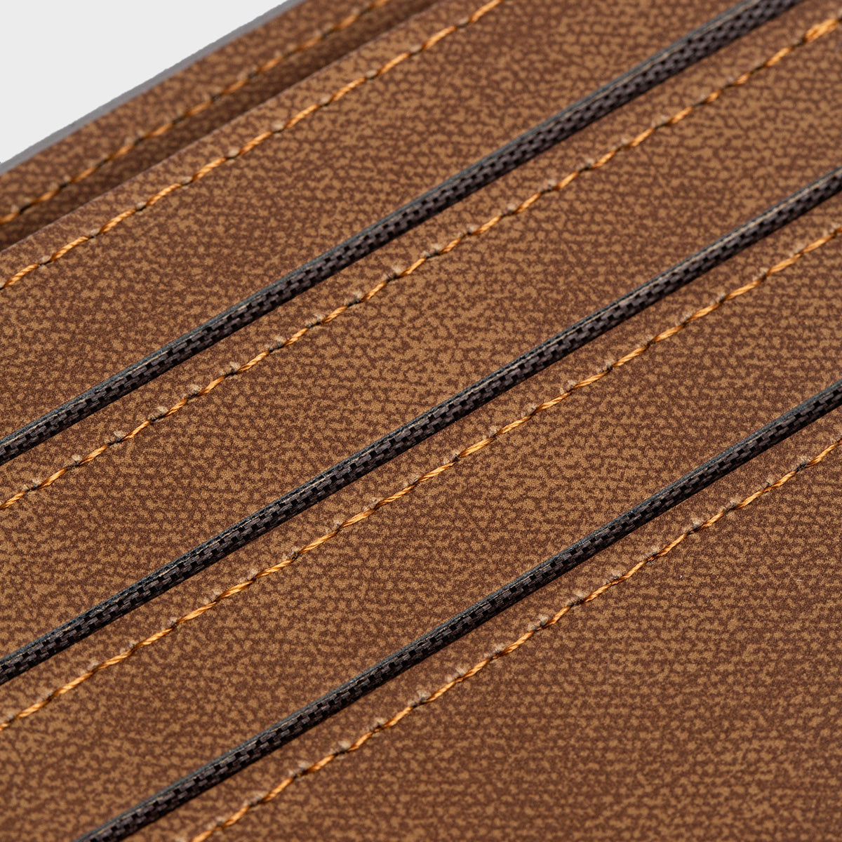 A Clifton - Casual Wallet in blue, featuring a brown patch with the "O/Z" logo on the front, along with convenient inner pockets, presented against a plain white background.