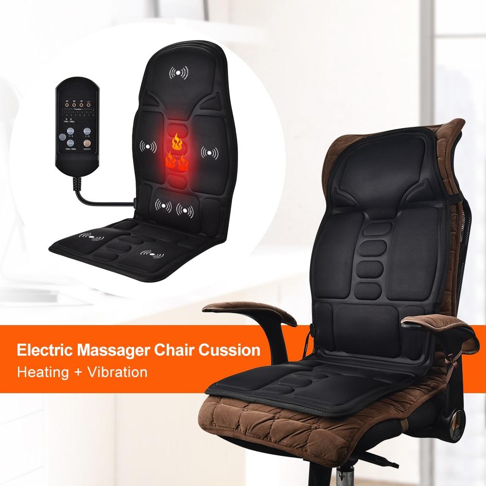 This Portable Vibrating Heat Therapy Massage Cushion Mattress combines the soothing effects of vibration massage with a comforting heat function. It is designed to alleviate muscle pain and tension through its powerful motors.