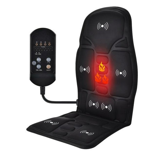 This Portable Vibrating Heat Therapy Massage Cushion Mattress combines the soothing effects of vibration massage with a comforting heat function. It is designed to alleviate muscle pain and tension through its powerful motors.