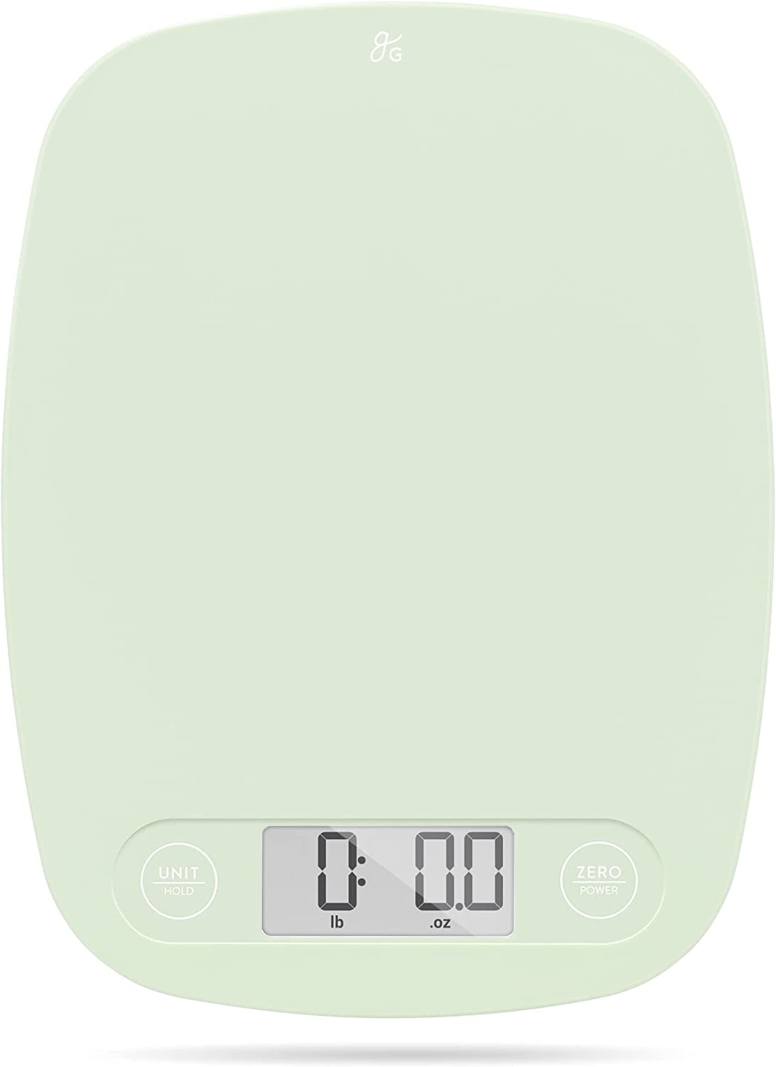 Eggshell White Food Scale - Digital Display Shows Weight in Grams, Ounces, Milliliters, and Pounds | Perfect for Meal Prep, Cooking, and Baking | Designed in St. Louis