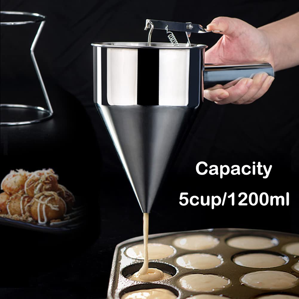 Pancake Batter Dispenser with Stand