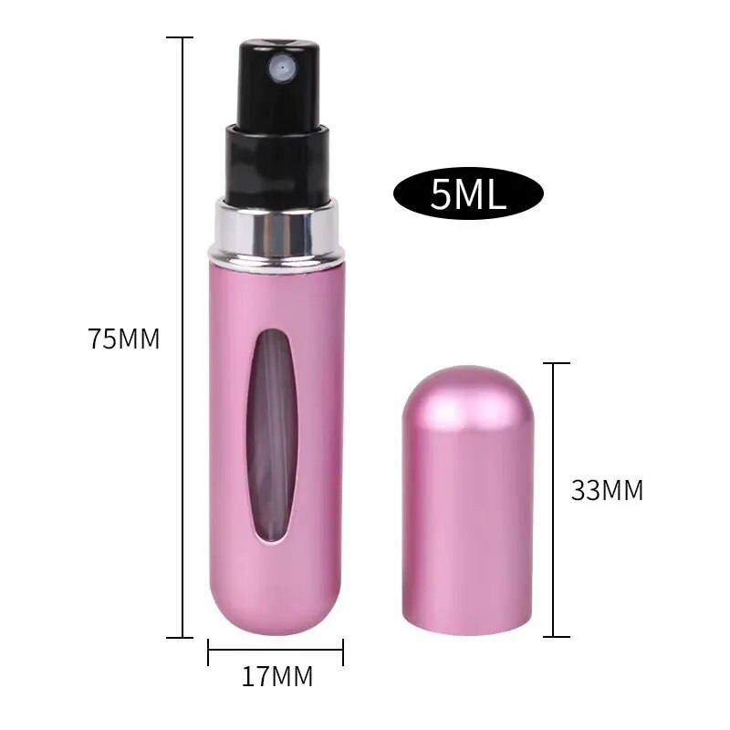 A Jetsetter's Mini Perfume Sprayer, a perfect companion.