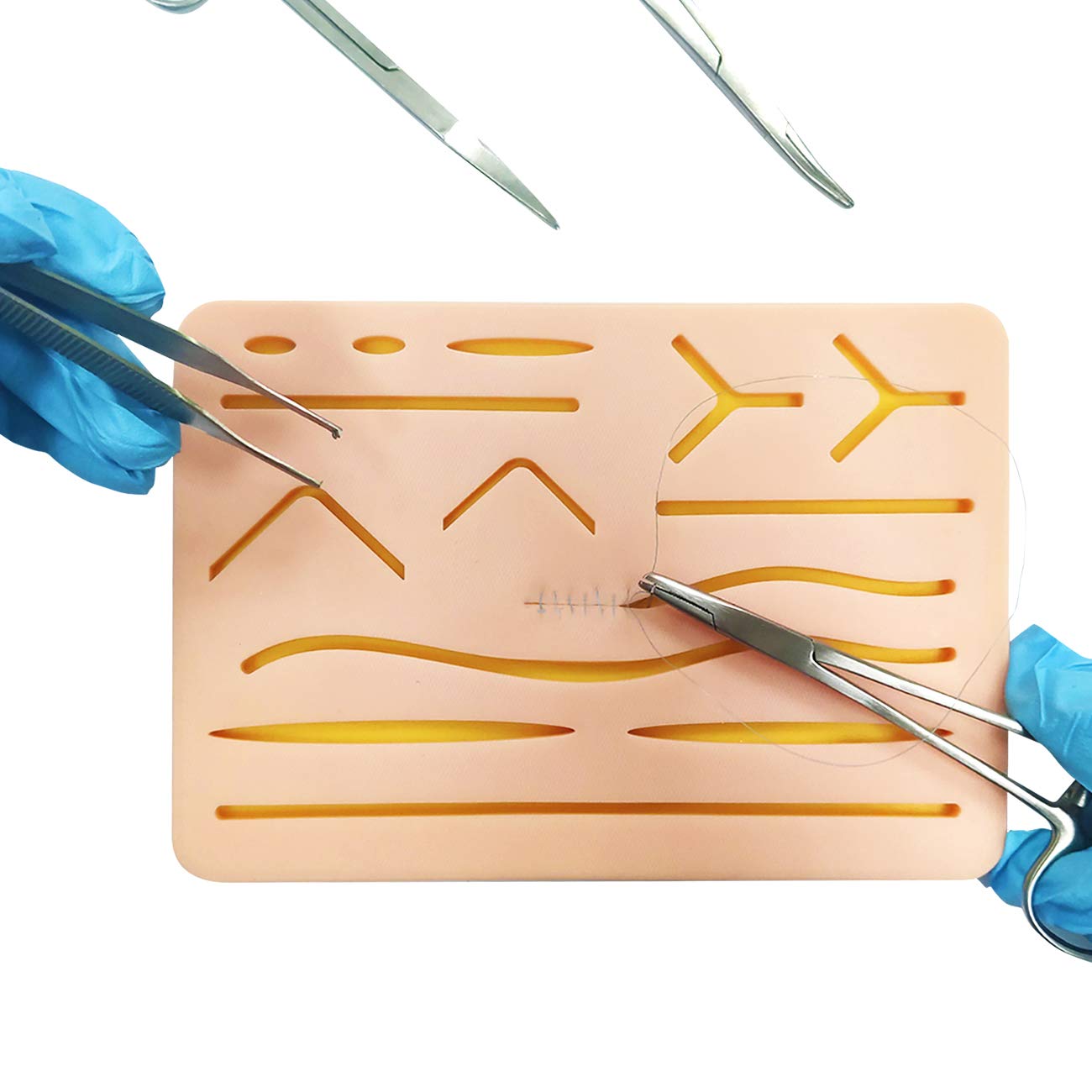 Complete Suture Practice Kit with Skin Pad,
