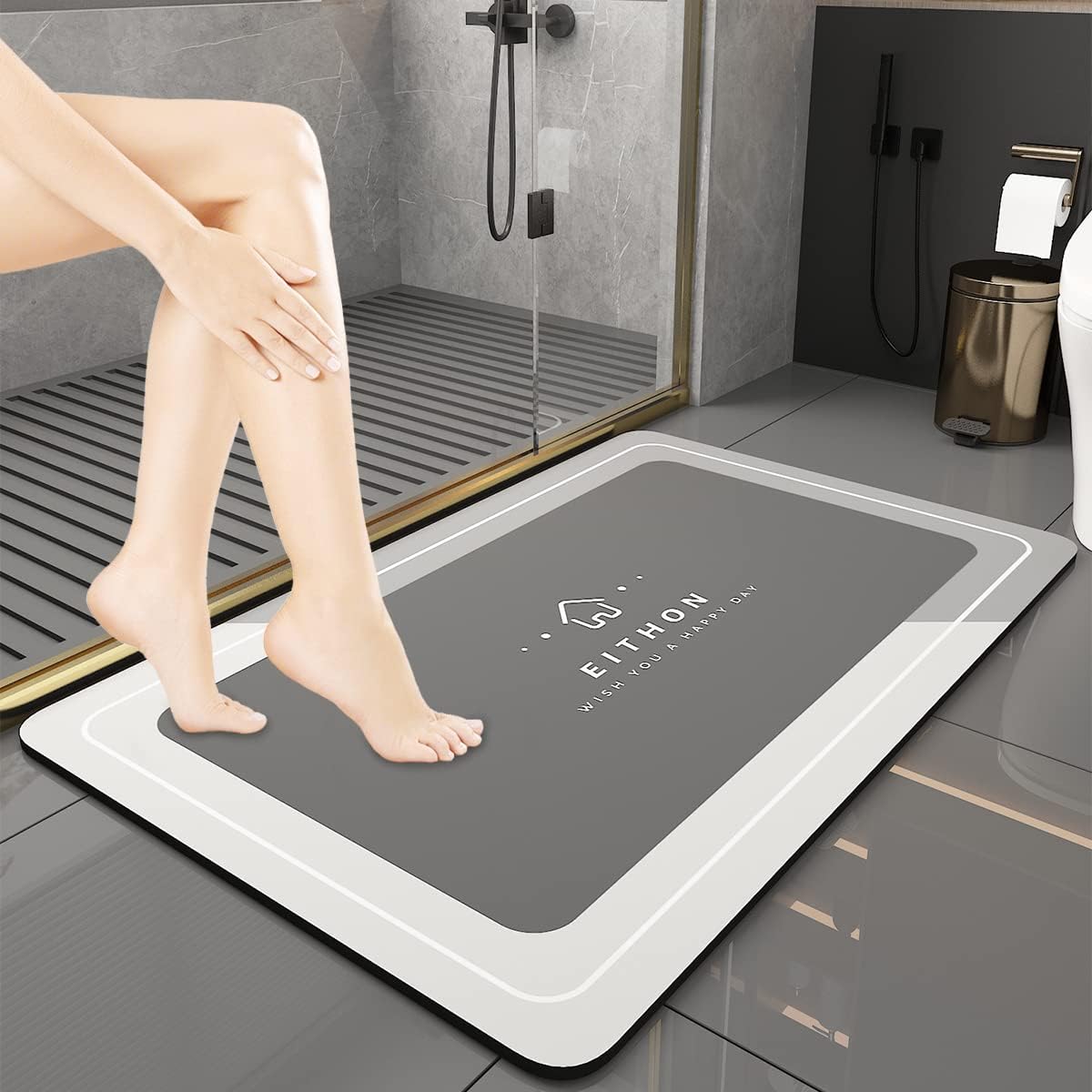 Non Slip Soft Wrinkle Free Bathroom Rug