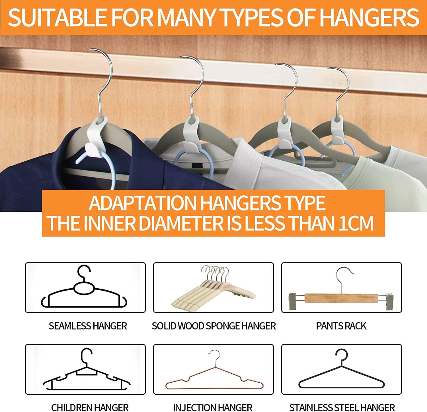 Clothes Closet Hook Hanger