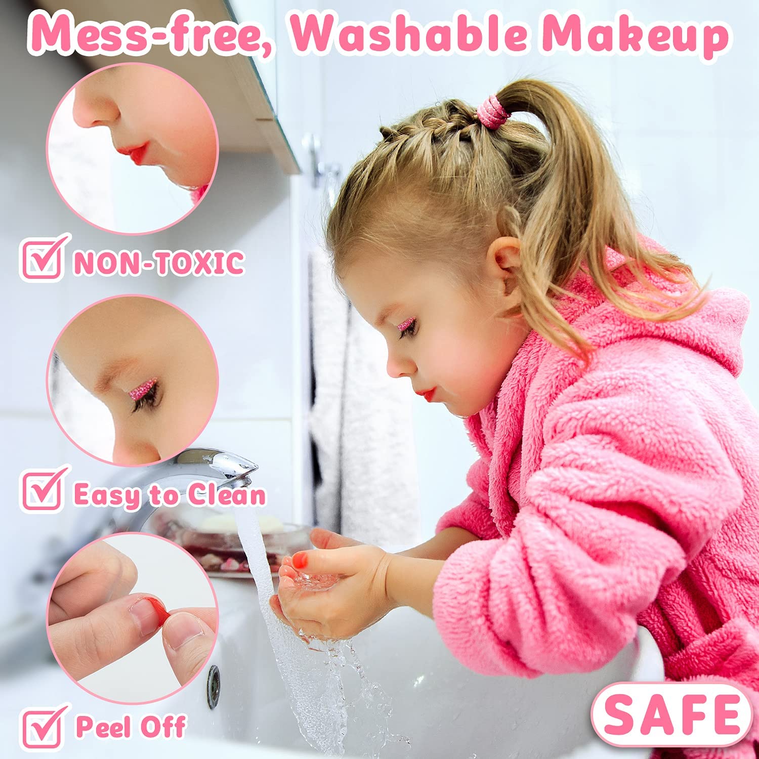 Washable Makeup Set Toy