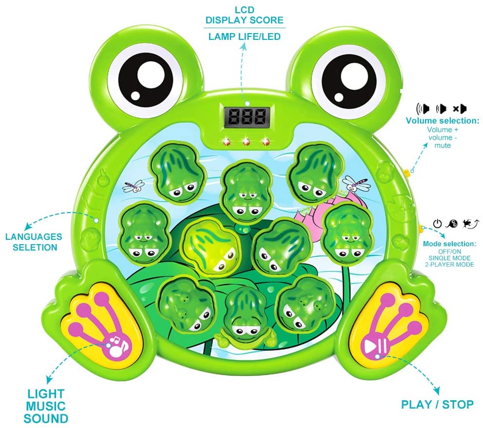 Interactive Whack a Frog Game