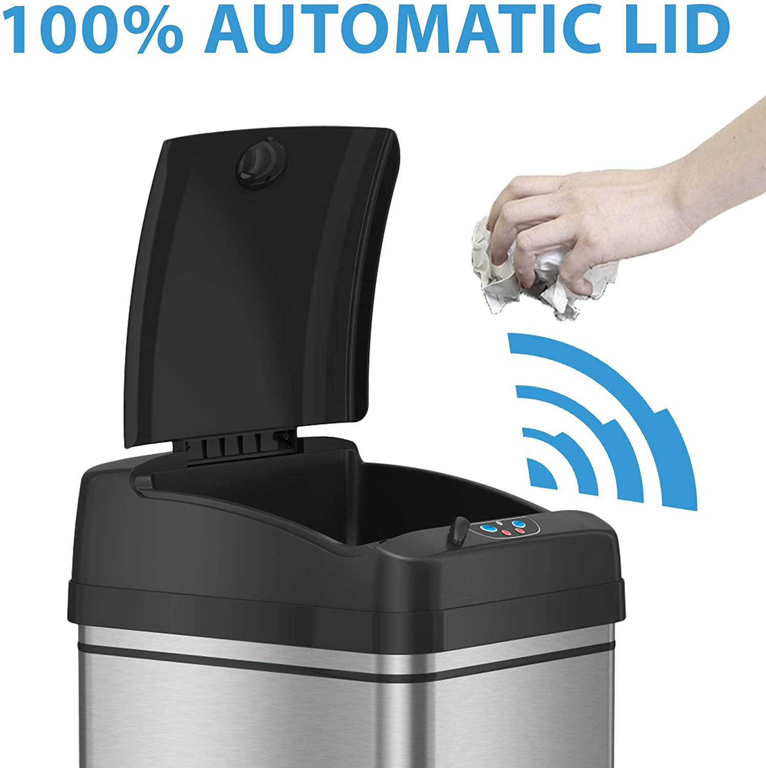 Touchless Automatic Trash Can
