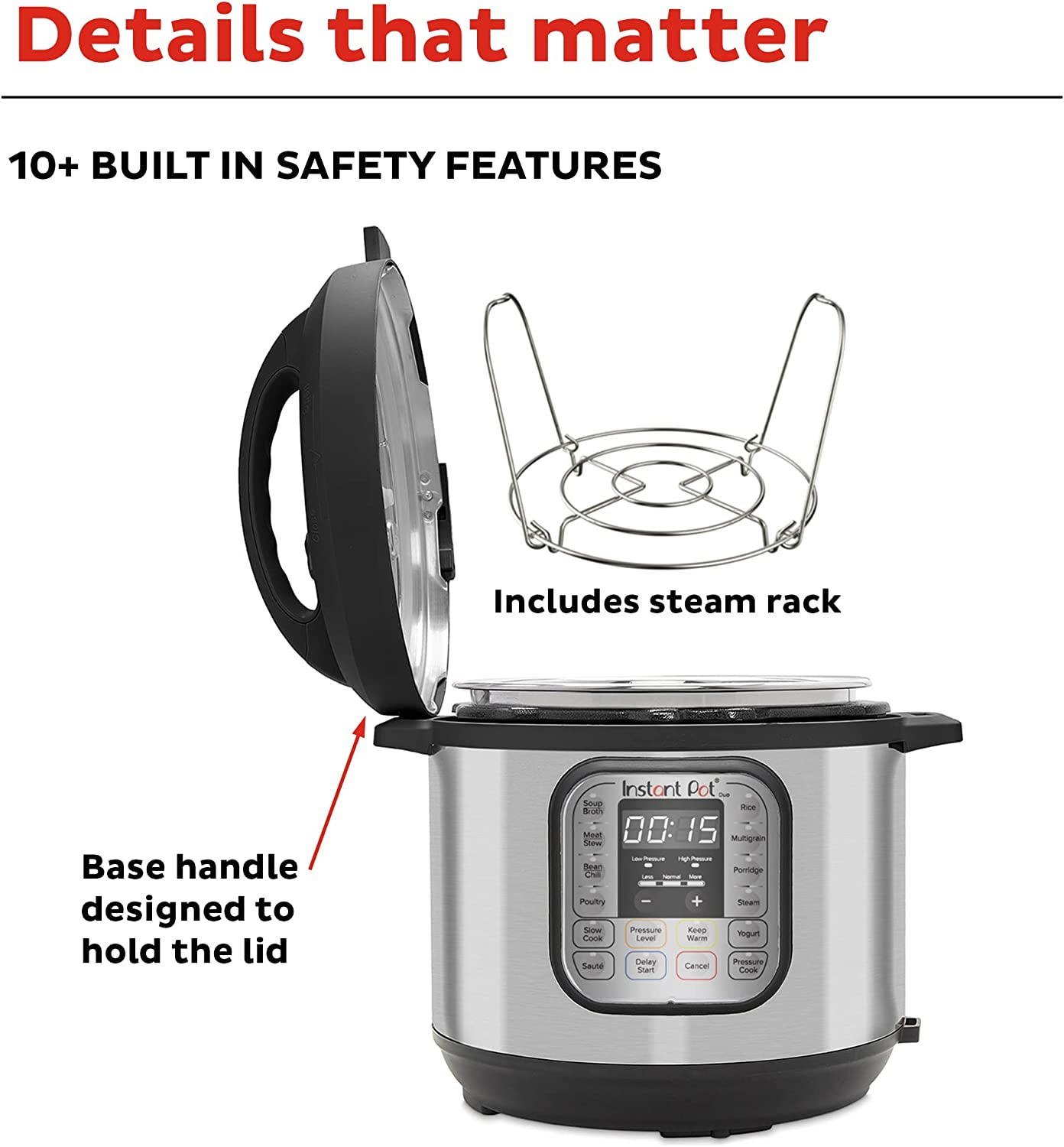 Duo 7-In-1 Electric Pressure Cooker