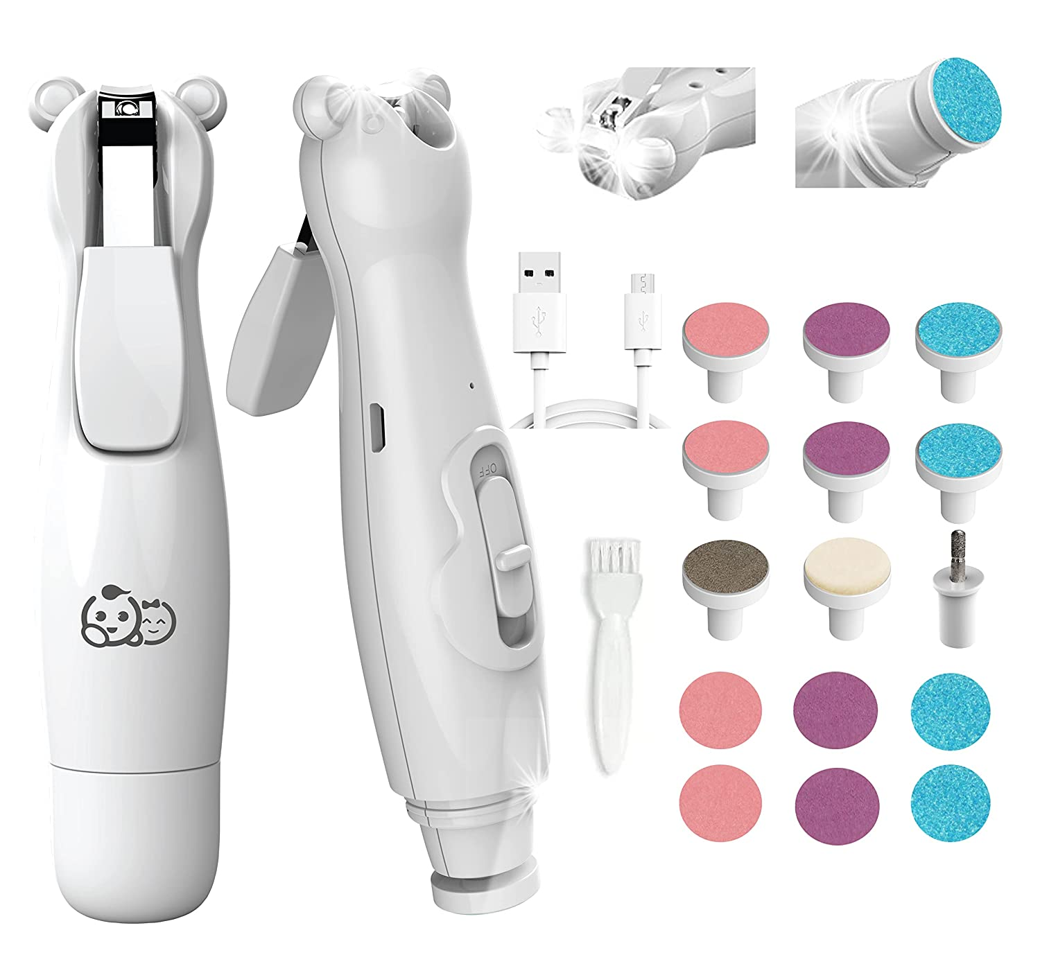 Safe Electric Baby Nail Trimmer