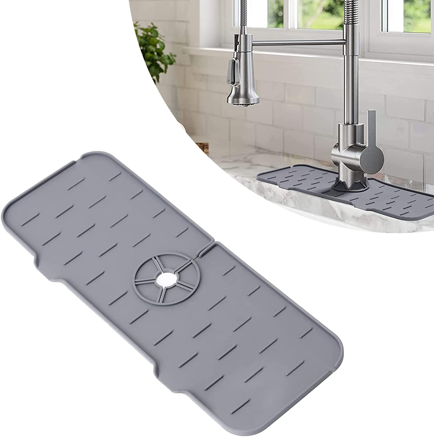 Silicone Sink Faucet Mat