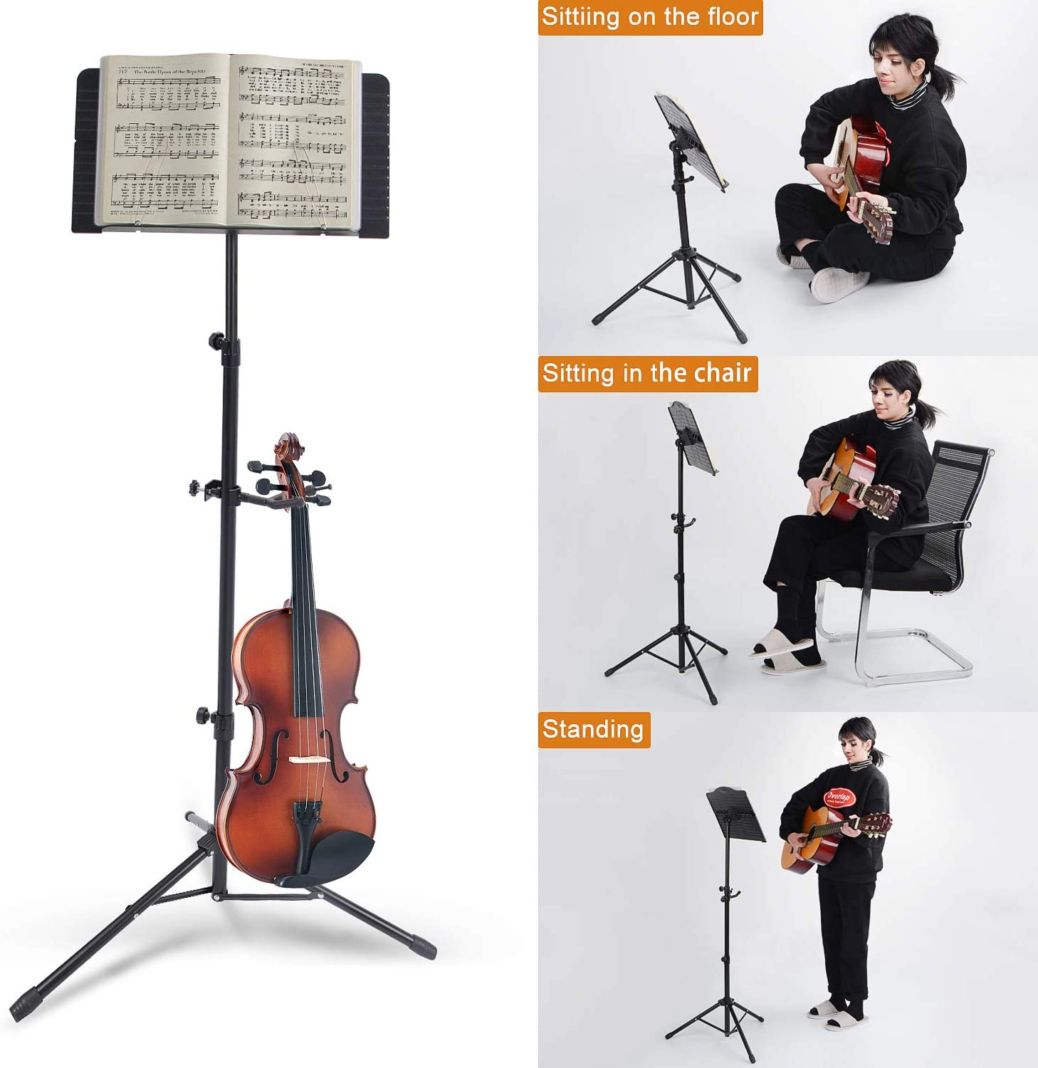 Portable Folding Violin Stand