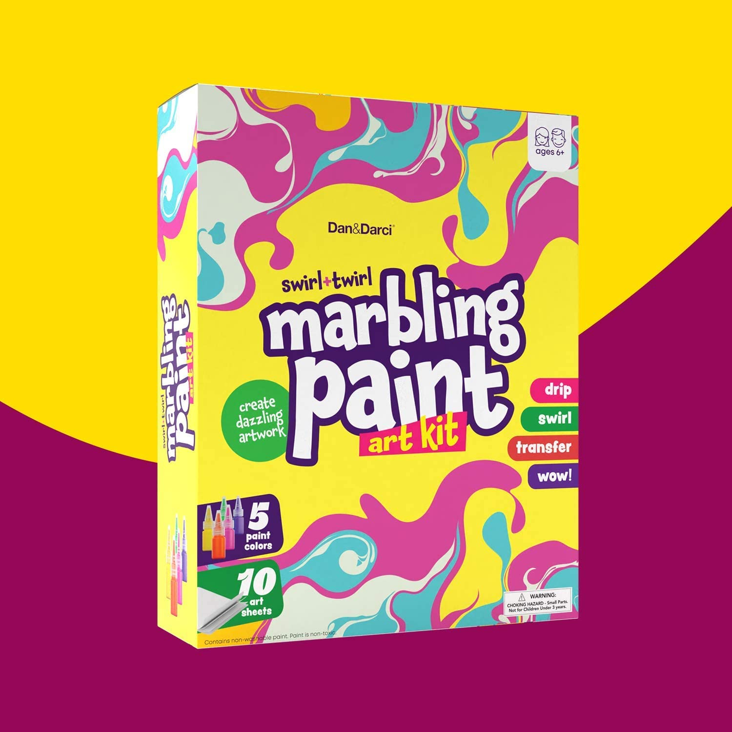 Marbling Paint Art Kit 