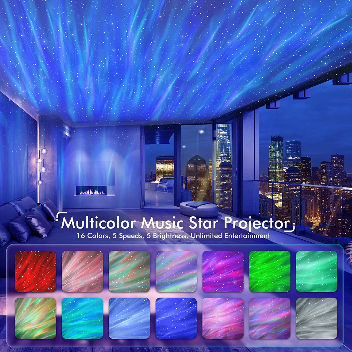 Star and Galaxy Projector