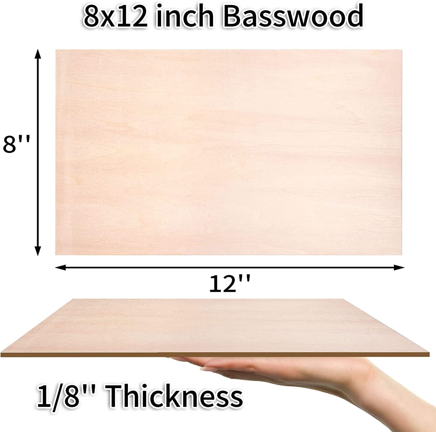 Basswood Sheets for Crafts 