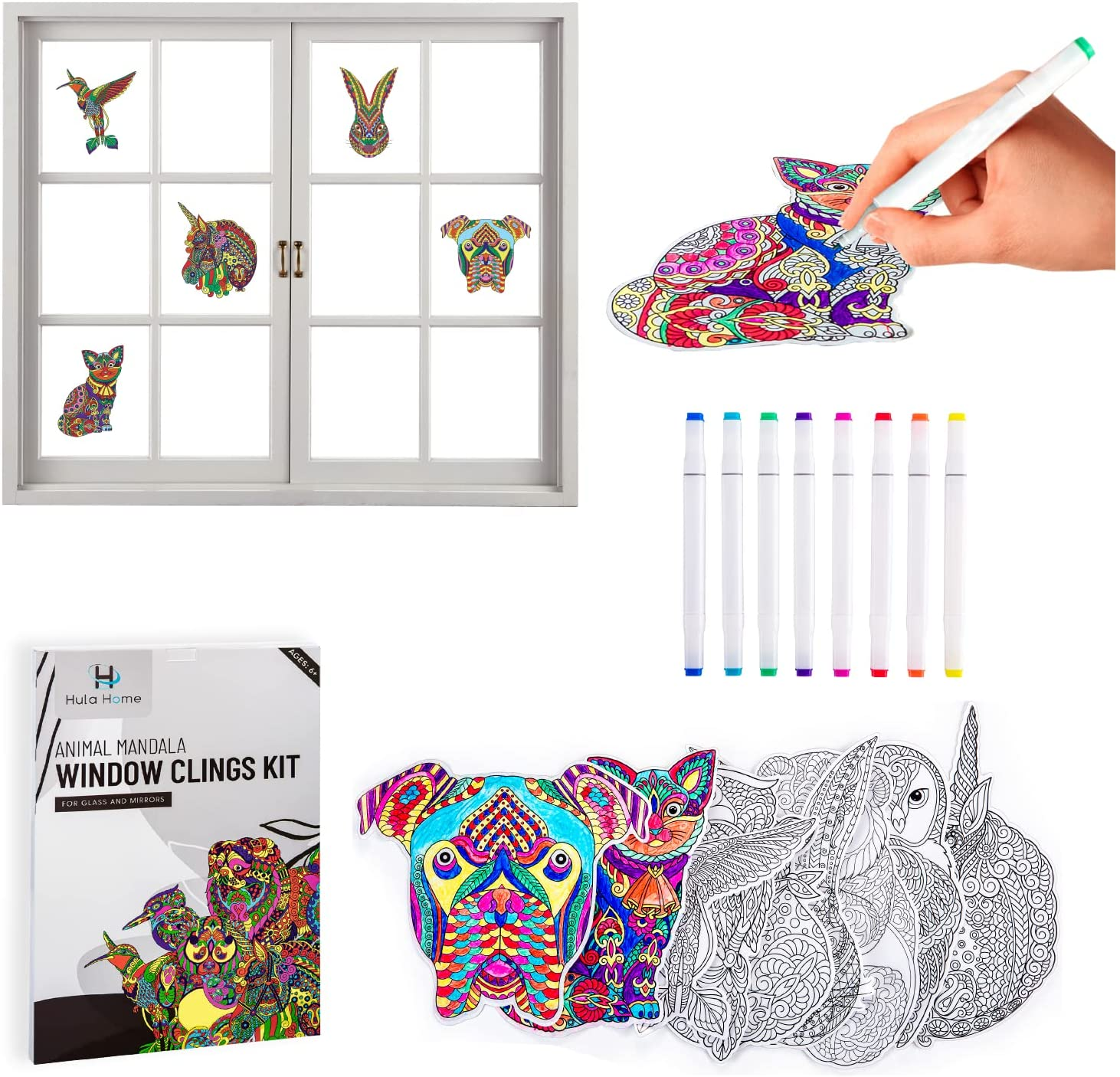 Color Your Own Stained Glass 