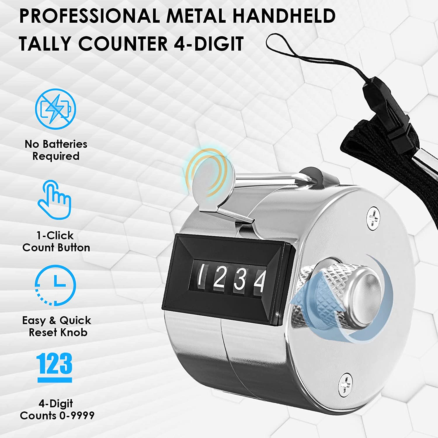 Metal Handheld Tally Counter