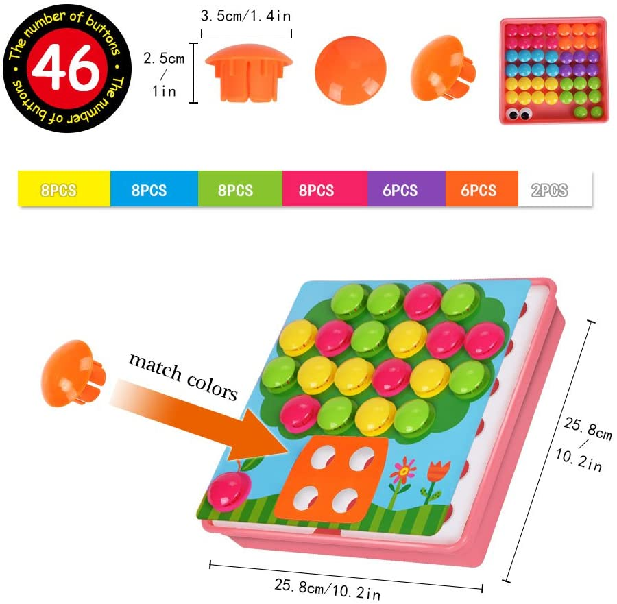Early Learning Educational Montessori Toys Color 