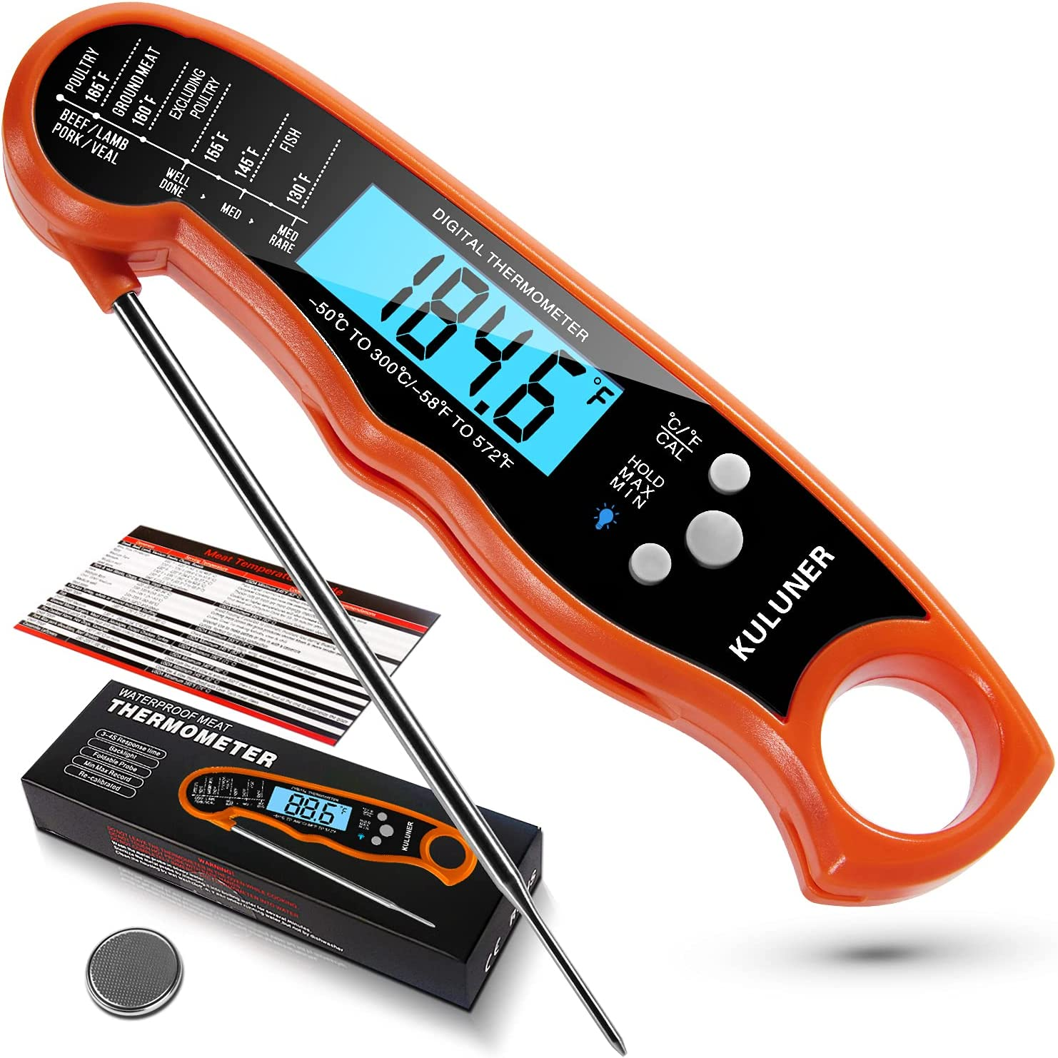 Waterproof Digital Food Thermometer