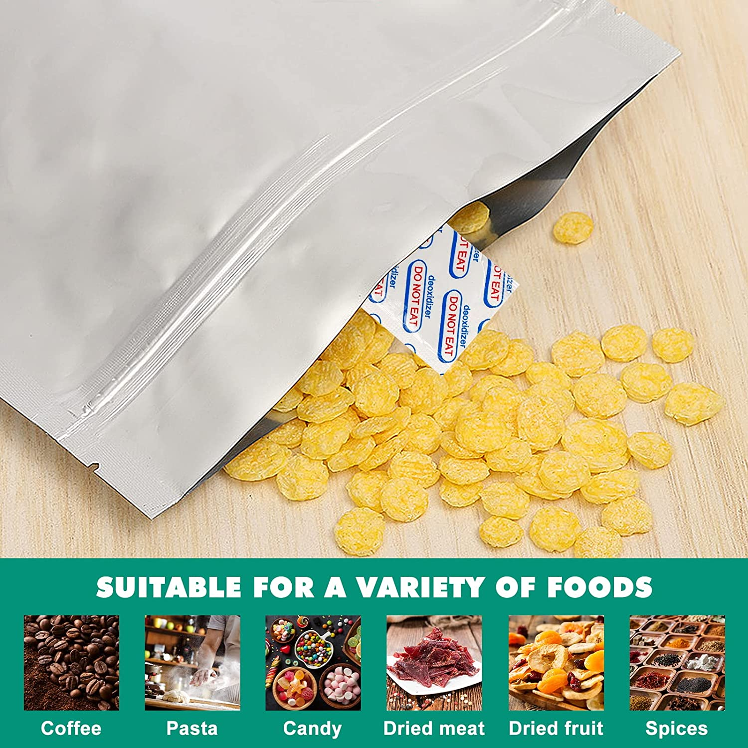 Stand-Up Resealable Ziplock Mylar Bags