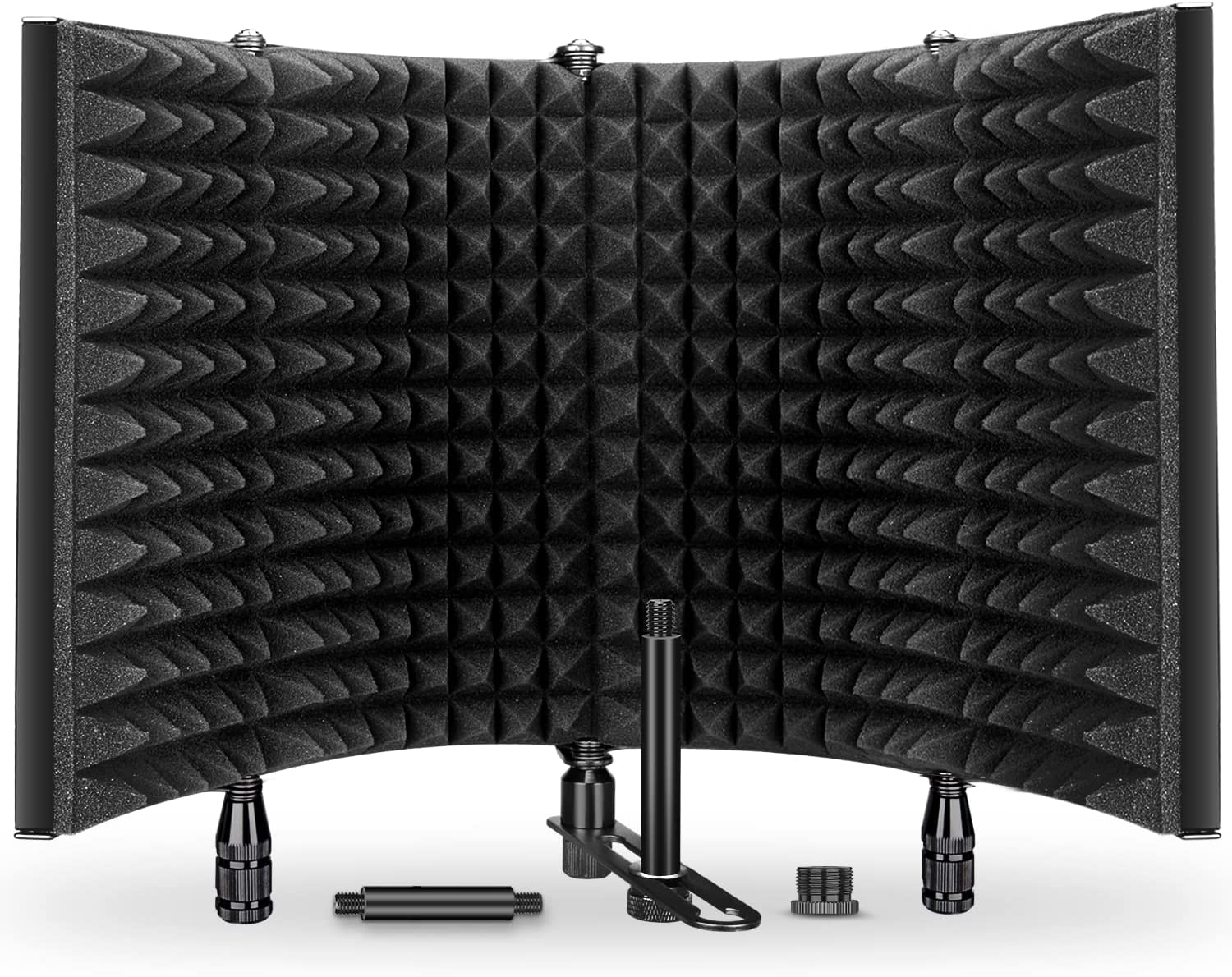 Studio Recording Microphone Isolation Shield