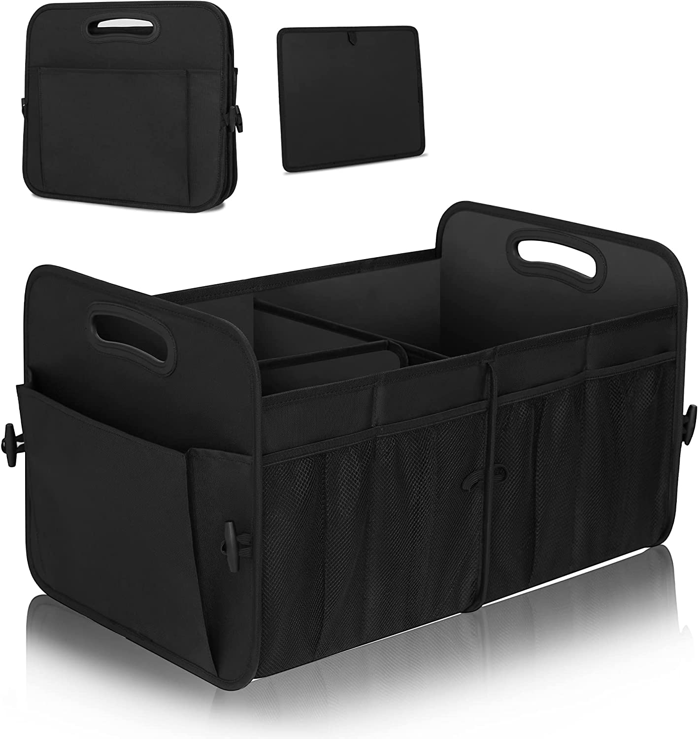 Portable Collapsible and Large Capacity Trunk Organizer