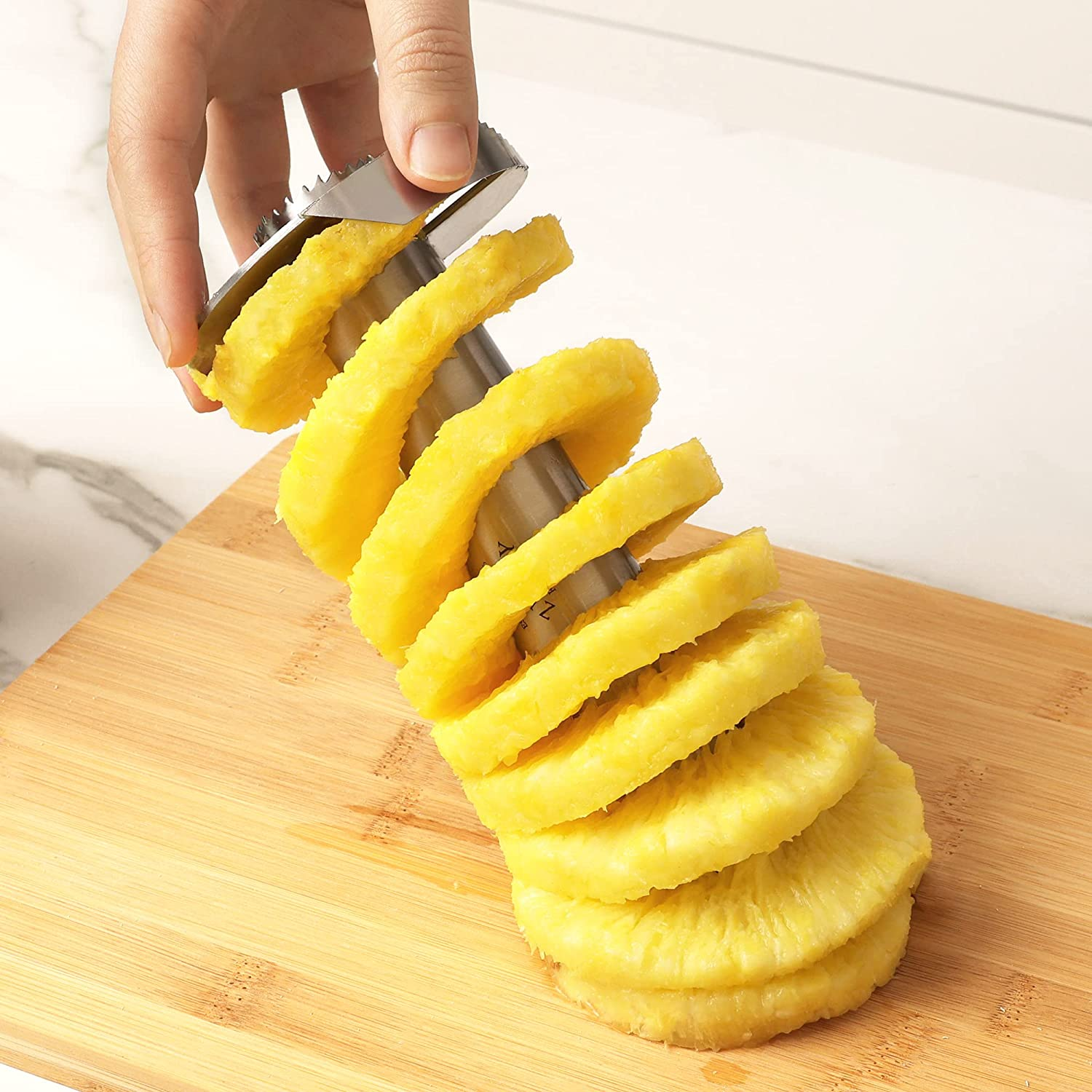 Pineapple Corer and Slicer Tool 