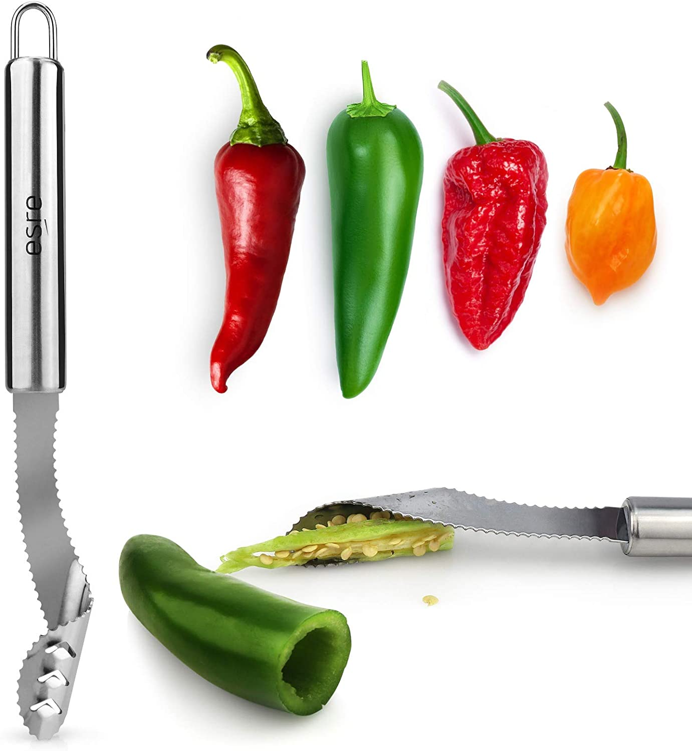 Stainless Steel Pepper Core Remover