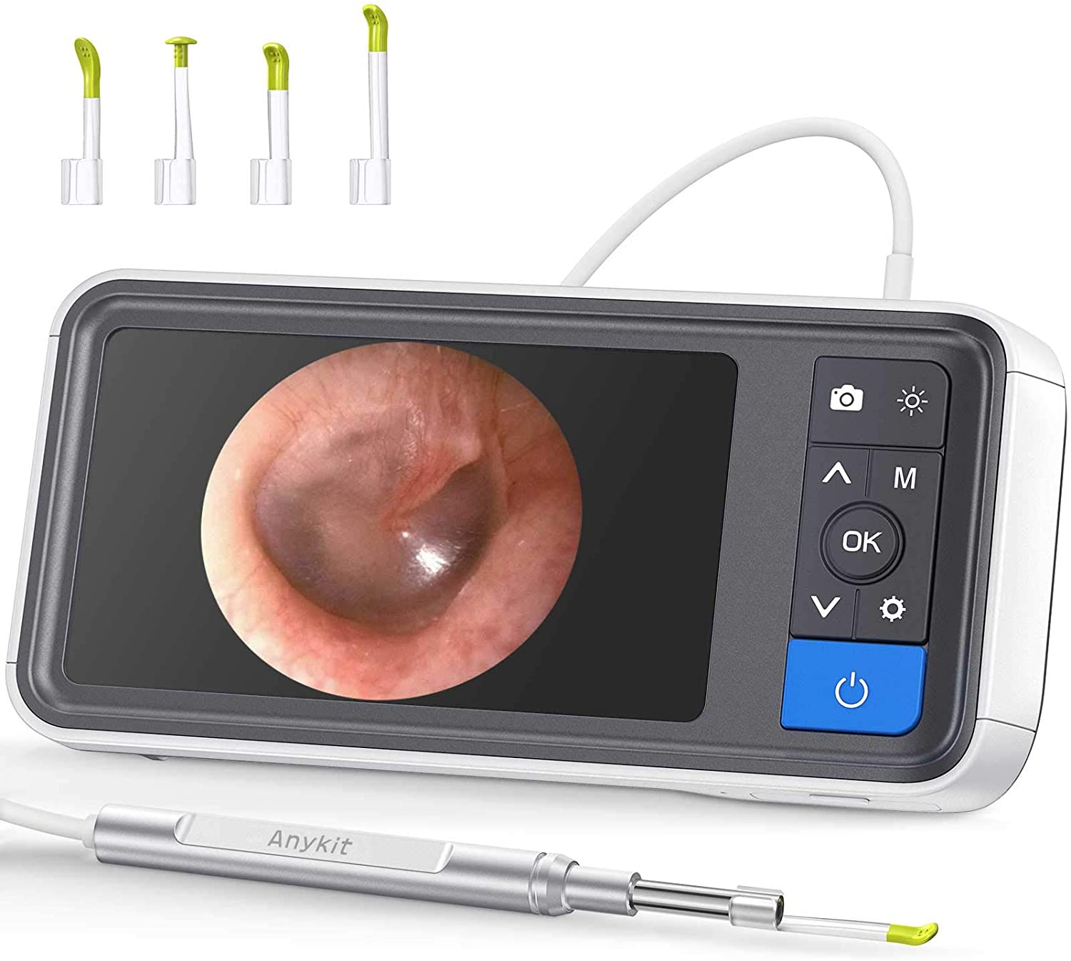 Digital Otoscope with 4.5 Inches Screen