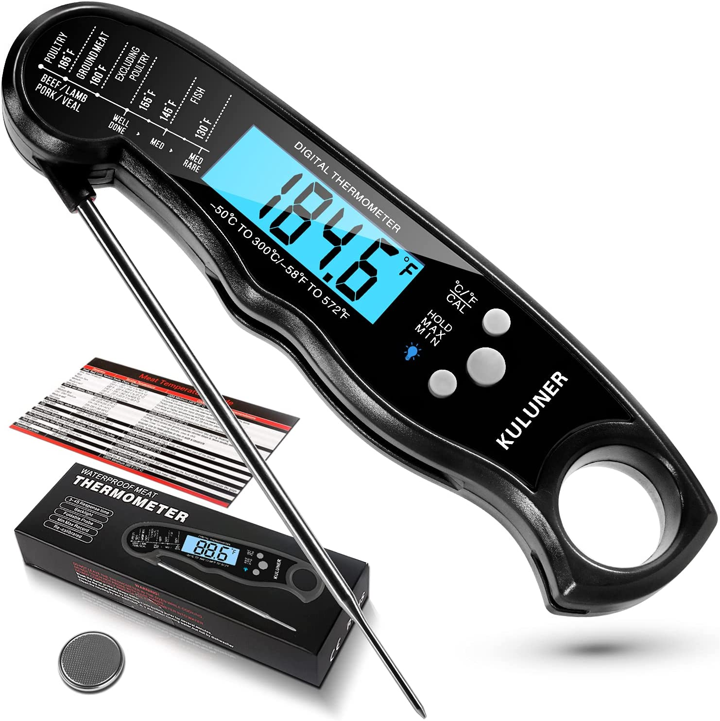 Waterproof Digital Food Thermometer