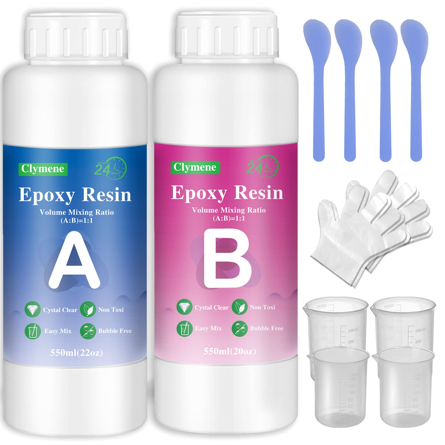  Crystal Clear Epoxy Resin