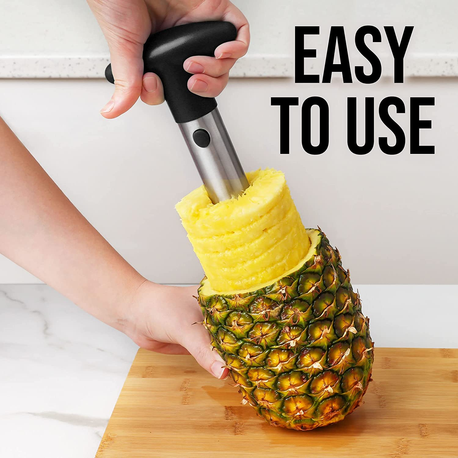 Pineapple Corer and Slicer Tool 