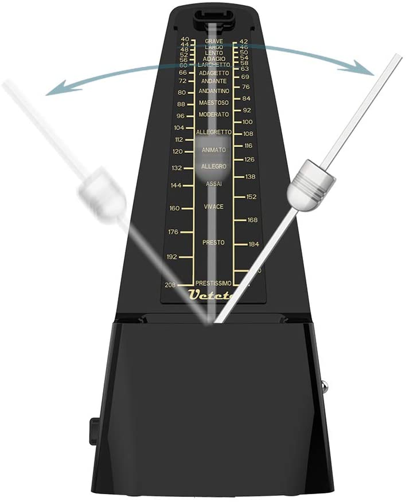 Black/Loud Sound Mechanical Metronome