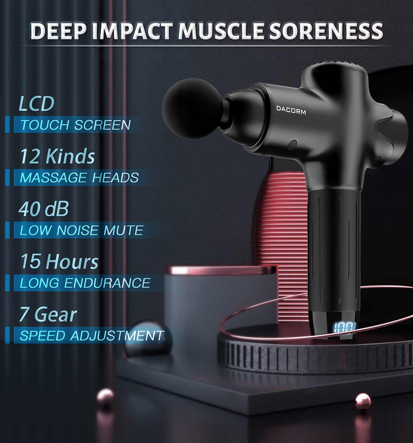 Portable Electric Sport Massager