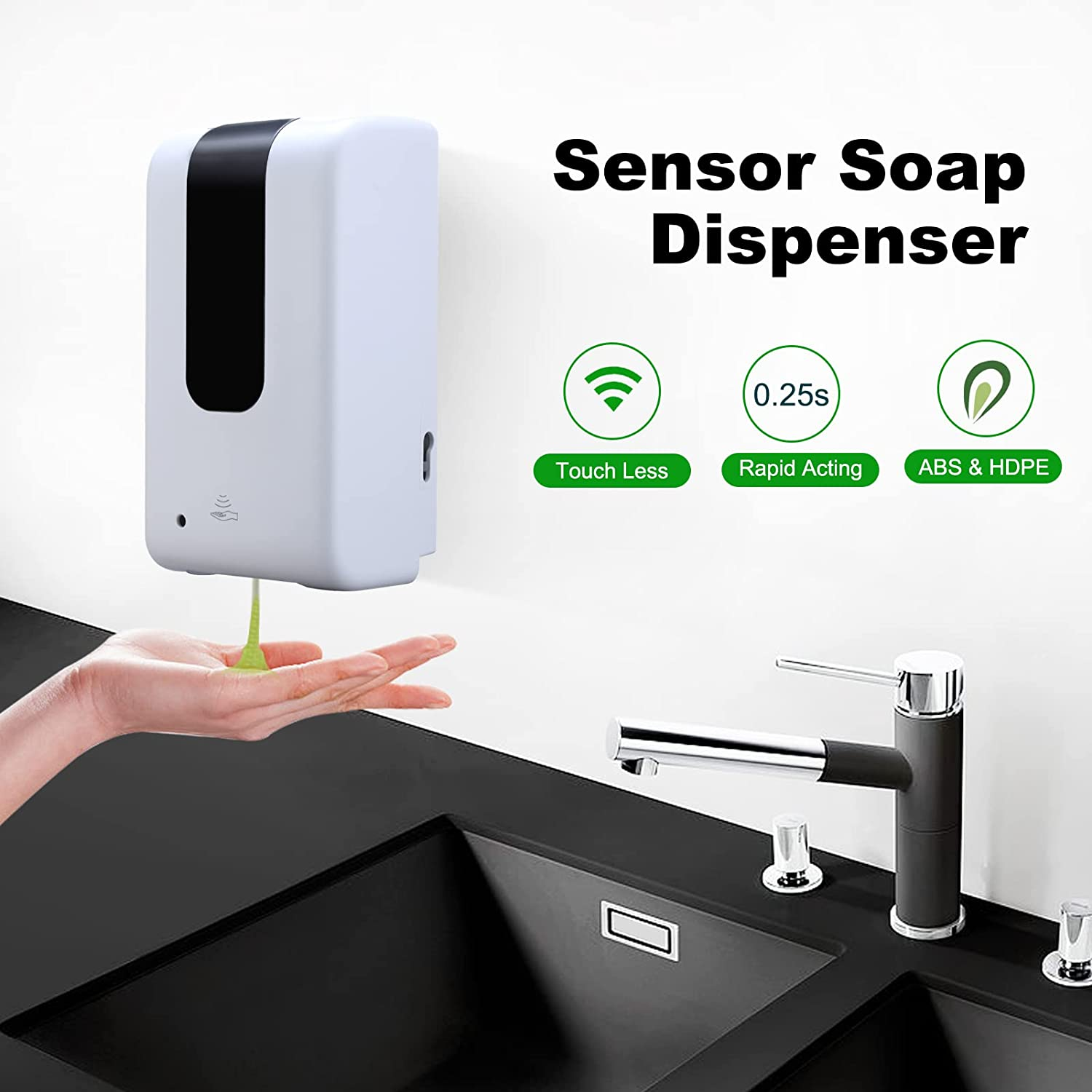 Automatic Hand Soap Dispenser Wall Mount