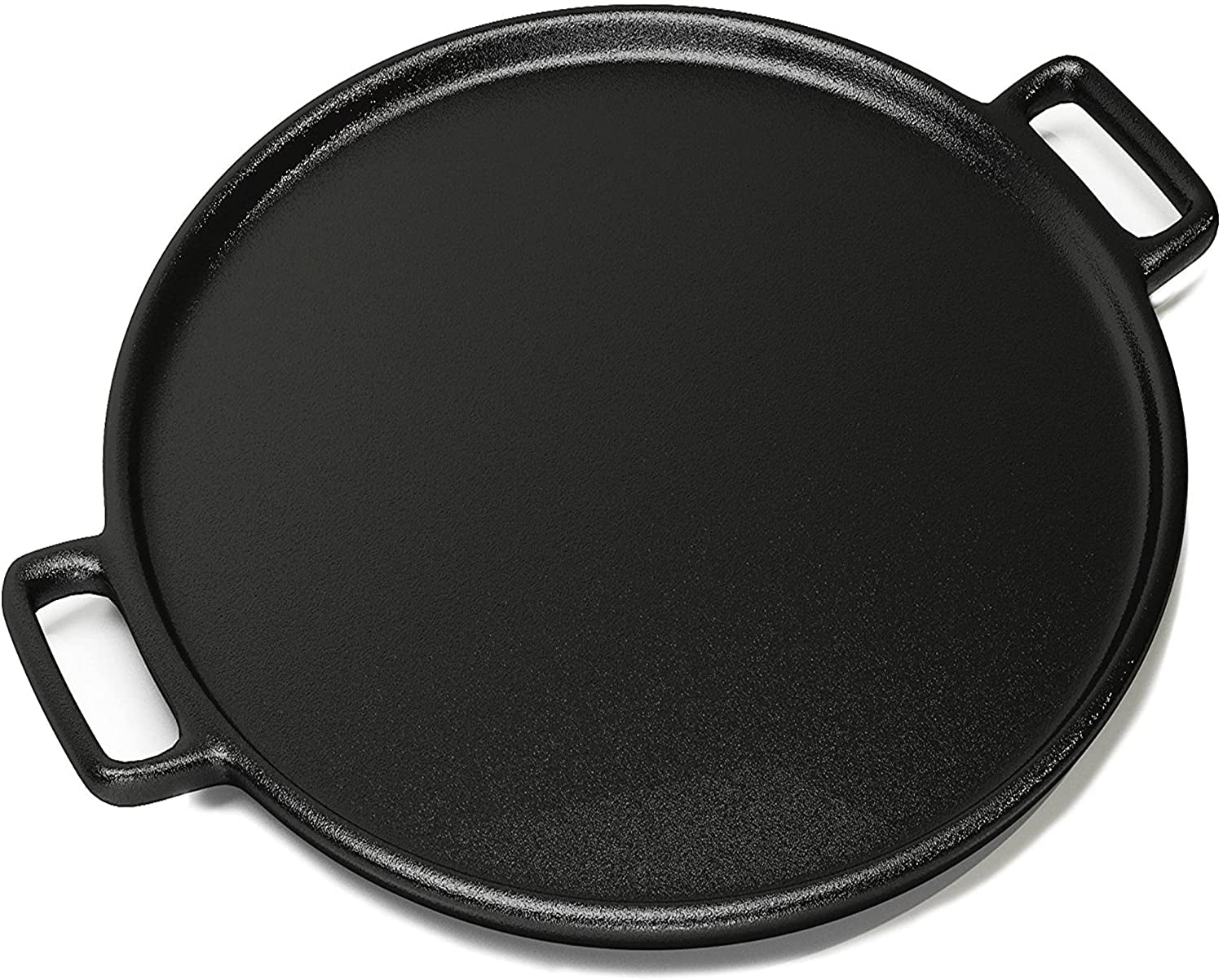 Home-Complete Frying Pans - Set of 3 Pre-Seasoned Cast Iron Skillets with 10-Inch, 8-Inch, and 6-Inch Sizes - Nonstick Camping Cookware (Black)