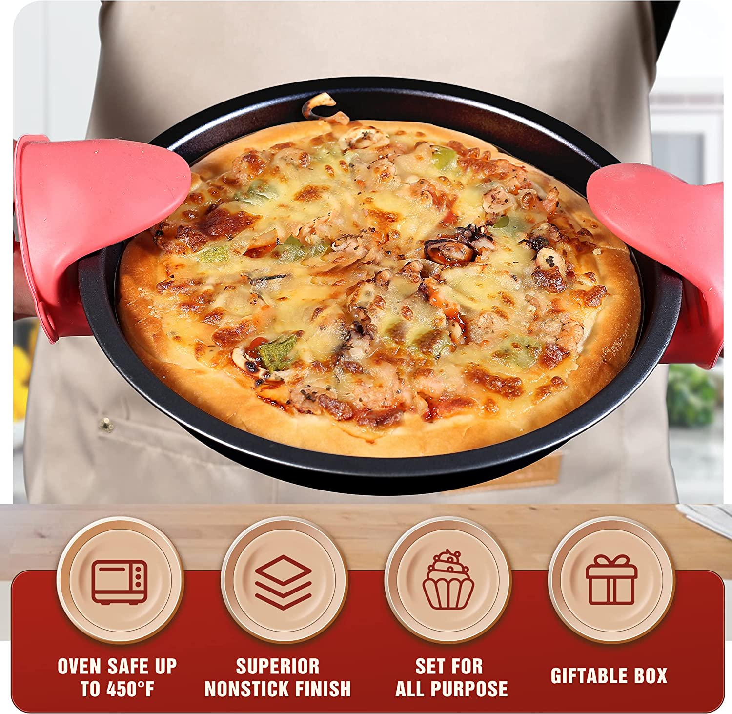 Nonstick Bakeware Set 