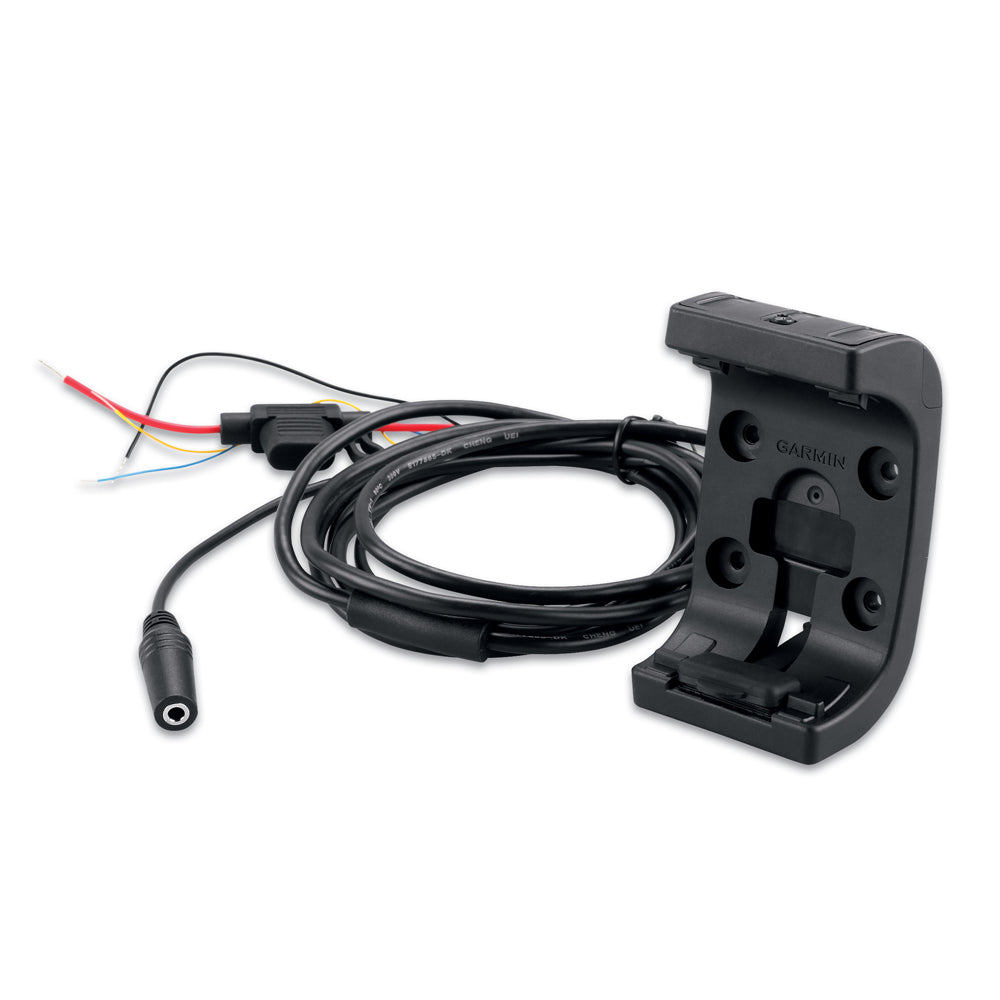 Garmin AMPS Rugged Mount w-Audio-Power Cable f-Montana® Series for Garmin GPS.