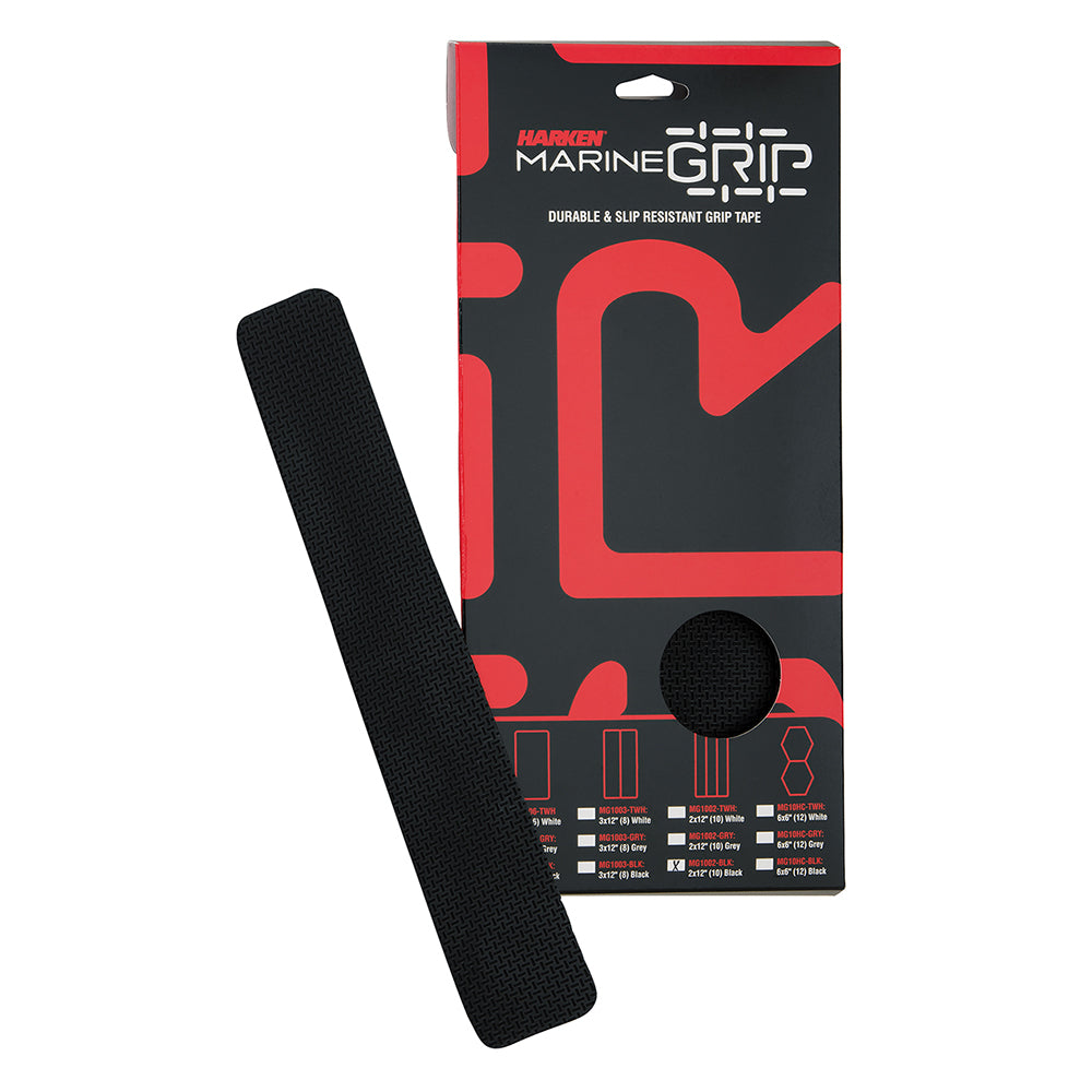 A package of Harken Marine Grip Tape with a red and black design.