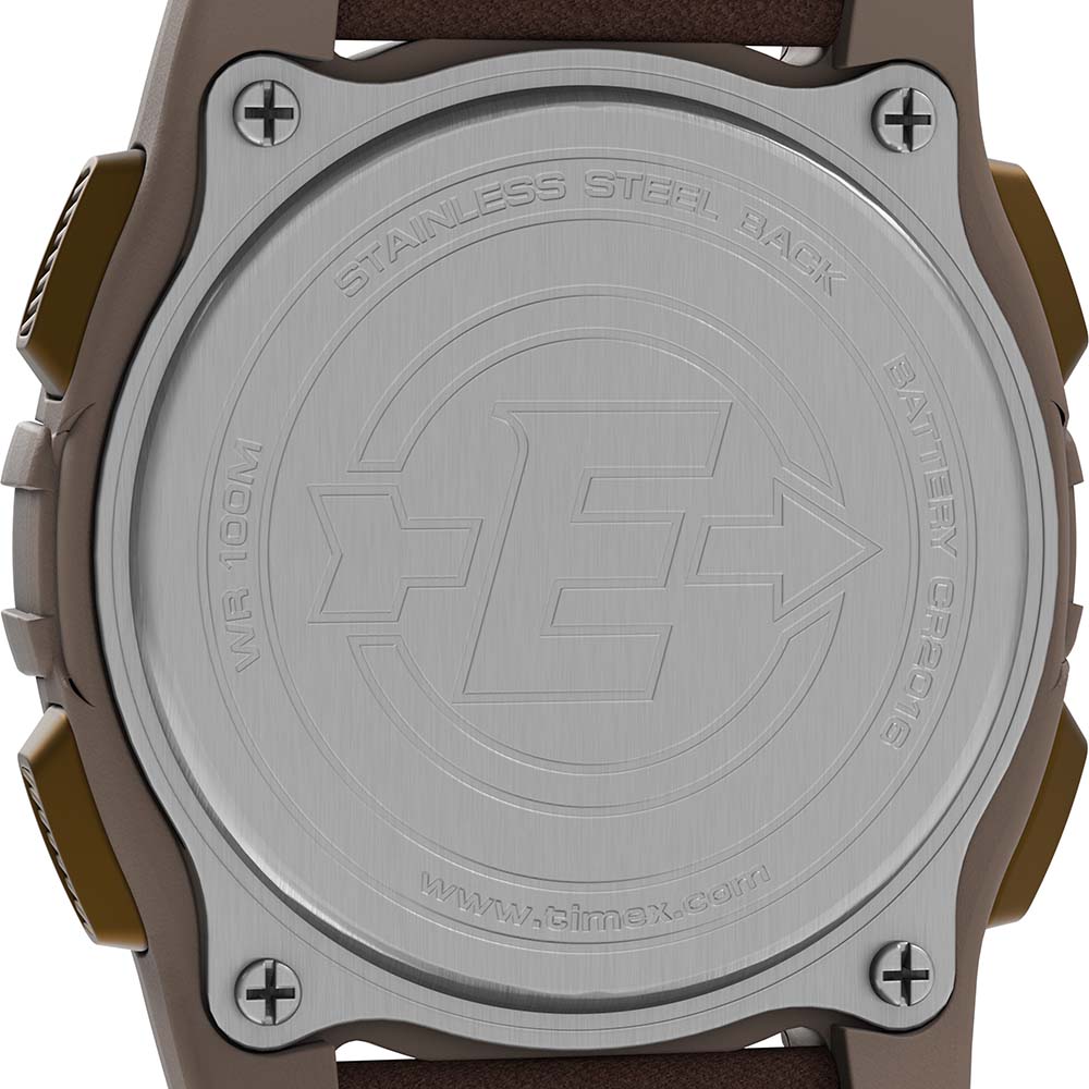 A Timex Expedition Unisex Digital Watch - Country Camo with a camouflage strap.