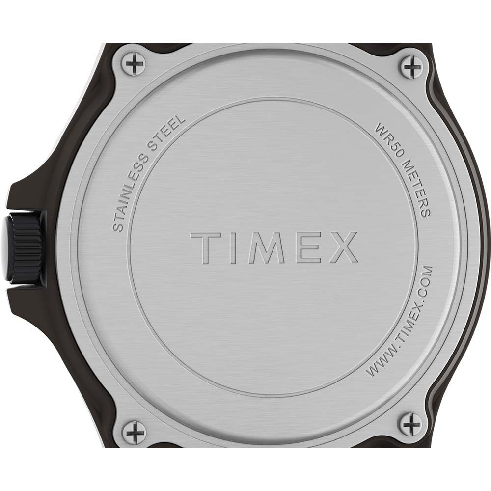 A Timex Expedition Acadia Watch with brown leather strap.