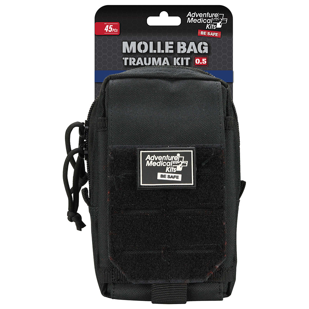Adventure Medical MOLLE Trauma Kit .5 - Black bag.