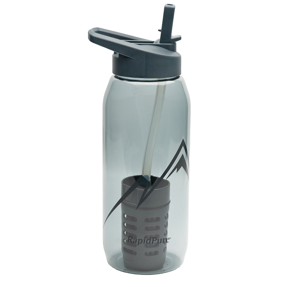 An Adventure Medical RapidPure® Purifier & Bottle with a straw and a handle.