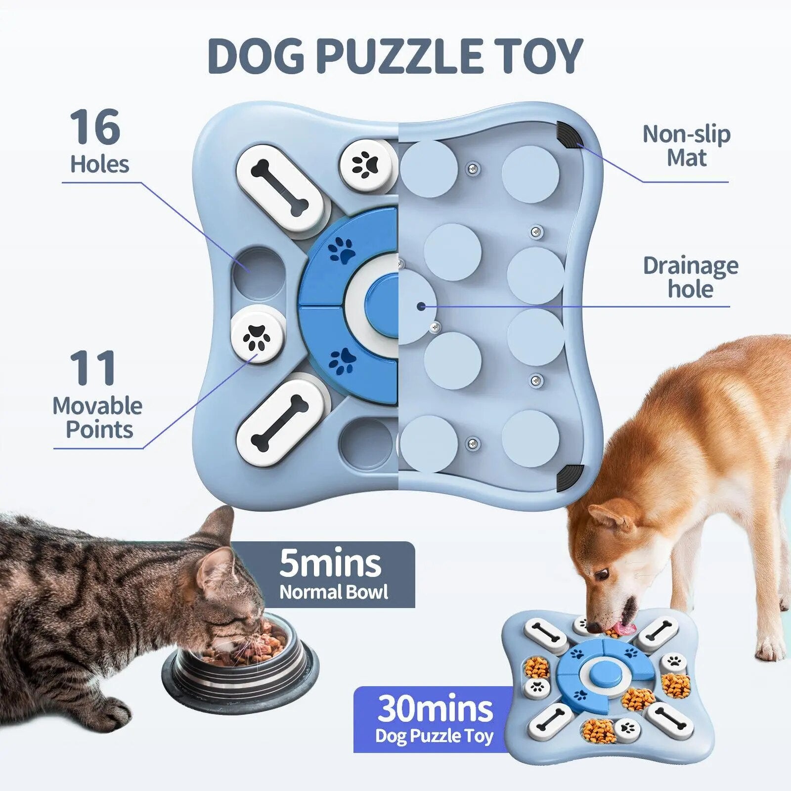 A Pawsome Puzzler Dog Toy for dogs that boosts their IQ.