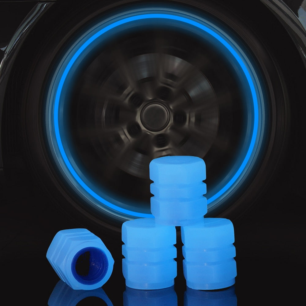 Universal Luminous Tire Valve Cap car tyres.