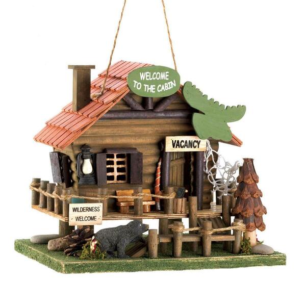 Welcome to the Songbird Valley Log Cabin Bird House.