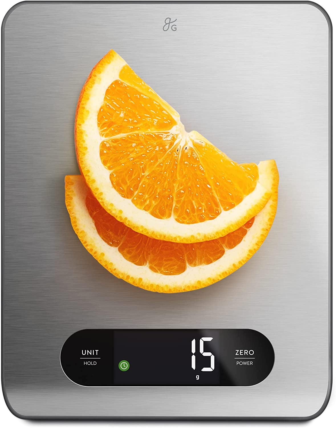 Eggshell White Food Scale - Digital Display Shows Weight in Grams, Ounces, Milliliters, and Pounds | Perfect for Meal Prep, Cooking, and Baking | Designed in St. Louis