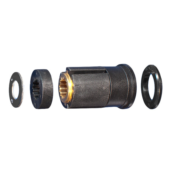 A set of Turning Point Hub Kit #12 nut and bolts.